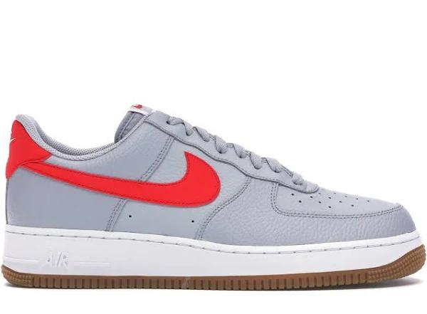 Nike Air Force 1 '07 - Grey/Red