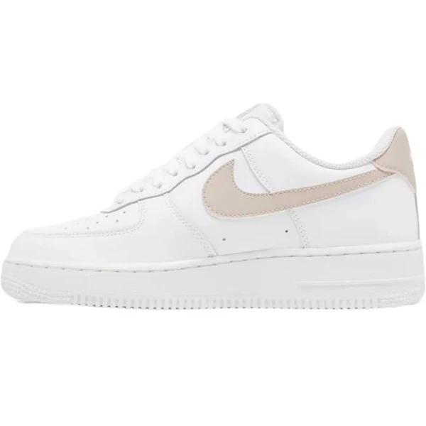 Nike Air Force 1 '07 Low White Fossil Stone (W) Shoes - Size 6.5