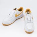 Nike Air Force 1 '07 LV8 'Double Swoosh - Light Ginger' Sneakers | White | Men's Size 15