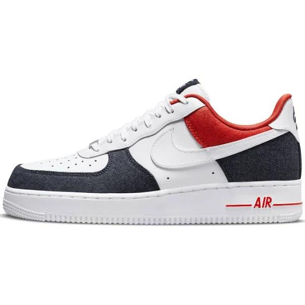 Nike Air Force 1 '07 LX USA Denim Shoes - Size 6.5
