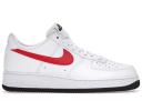 Nike Air Force 1 '07 Mismatched Swooshes - White / Red / Blue Shoes - Size 13