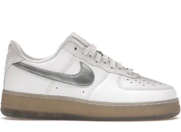 Nike Air Force 1 '07 PRM White Metallic Silver DX3945-100 Men's