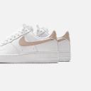 Nike Air Force 1 '07 'Satin Pink' Sneakers | White | Women's Size 10.5