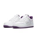 Nike Air Force 1 '07 Stitch Trainers in white/viotech