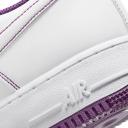 Nike Air Force 1 '07 Stitch Trainers in white/viotech
