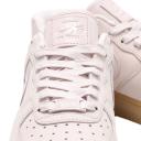Nike Air Force 1 07 Swoosh-embroidered Leather Low-top Trainers Pink