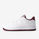 Nike Air Force 1 '07 White/Burgundy - Size 9