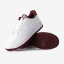 Nike Air Force 1 '07 White/Burgundy - Size 9