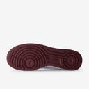 Nike Air Force 1 '07 White/Burgundy - Size 9