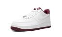 Nike Air Force 1 '07 White/Burgundy - Size 9