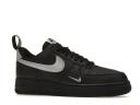 Nike Air Force 1 Low '07 LV8 Black Metallic Silver