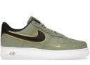 Nike Air Force 1 Low '07 LV8 Double Swoosh White Metallic Gold (GS)