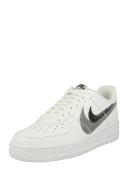 Nike Air Force 1 Low '07 Spray Paint Swoosh White Black Grey