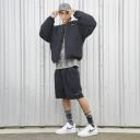 Nike Air Force 1 Low '07 Spray Paint Swoosh White Black Grey
