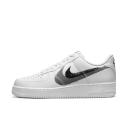 Nike Air Force 1 Low '07 Spray Paint Swoosh White Black Grey
