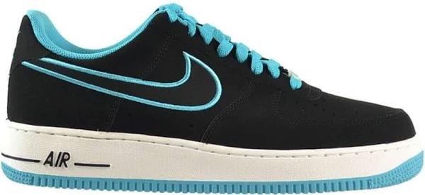 Nike Air Force 1 Low Black Turquoise
