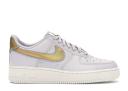 Nike Air Force 1 Low Metallic Platinum Metallic Gold (Women's)