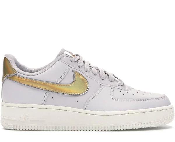 Nike Air Force 1 Low Metallic Platinum Metallic Gold (Women's)