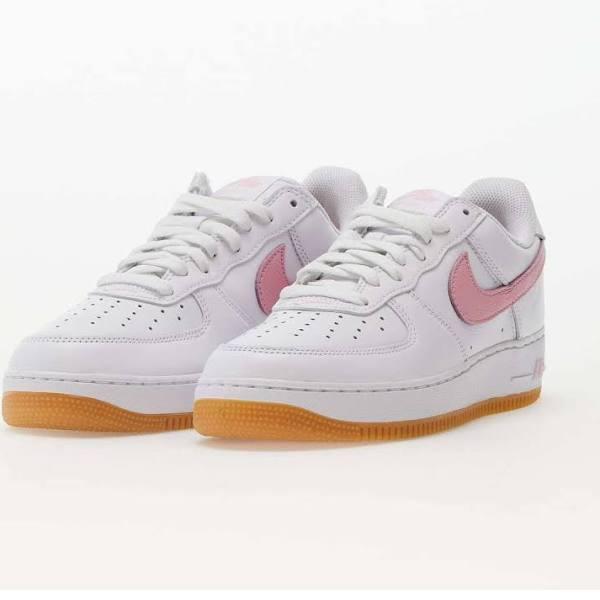 Nike Air Force 1 Low Retro Pink Gum DM0576-101 White Leather Af1 Shoes Sneakers