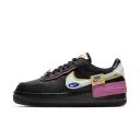 Nike Air Force 1 Low Shadow Removable Patches Black Pink (Women's)