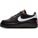 Nike Air Force 1 Low Shadow Removable Patches Black Pink (Women's)
