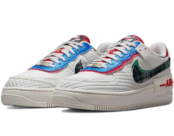 Nike Air Force 1 Low Shadow Sail Classic Green University Blue (Women's)