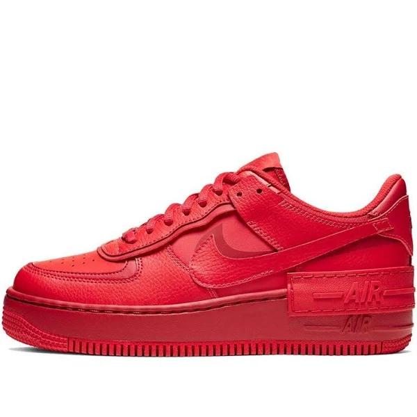 Nike Air Force 1 Low Shadow Triple Red (Women's)