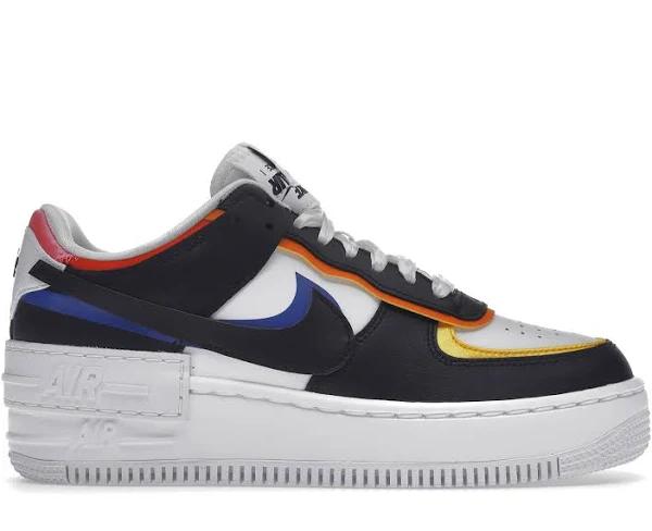 Nike Air Force 1 Low Shadow White Black Multi-color (Women's)