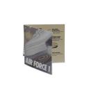 Nike Air Force 1 Low Silver Swoosh Shoes - Size 14 - 100 White