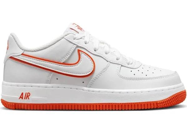 Nike Air Force 1 Low White Picante Red (GS)