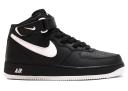 Nike Air Force 1 Mid '07 Black White Sole