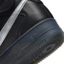 Nike Air Force 1 Mid Premium 'Black Metallic Silver' Sneakers | Men's Size 14