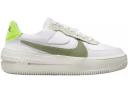 Nike Air Force 1 PLT.AF.ORM White Oil Green (Women's)