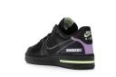 Nike Air Force 1 React Black Violet Star Barely Volt