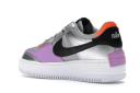 Nike Air Force 1 Shadow 'Metallic Silver' Sneakers | Women's Size 9