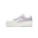 Nike Air Force 1 Shadow 'Pastel' Sneakers | White | Women's Size 6.5