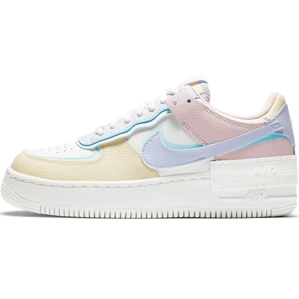 Nike Air Force 1 Shadow 'Pastel' Sneakers | White | Women's Size 6.5