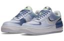 Nike Air Force 1 Shadow SE 'World Indigo' Sneaker | Blue | Women's Size 10.5