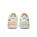 Nike Air Force 1 Shadow Sneaker White/ Peach Cream/ Light Lime