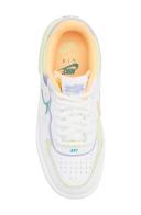 Nike Air Force 1 Shadow Sneaker White/ Peach Cream/ Light Lime