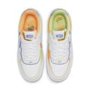 Nike Air Force 1 Shadow Sneaker White/ Peach Cream/ Light Lime