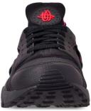 Nike Air Huarache Run Black Solar Red
