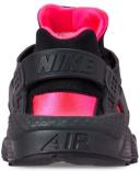 Nike Air Huarache Run Black Solar Red