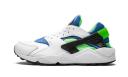 Nike Air Huarache Shoes - Size 13 - WHITE/SCREAM Green