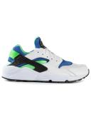 Nike Air Huarache Shoes - Size 13 - WHITE/SCREAM Green