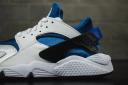 Nike Air Huarache White Metro Blue