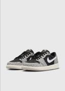 Nike | Air Jordan 1 Low OG 'Black Elephant' Sneakers Black/Muslin-Tech Grey-White / 13