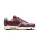 Nike Air Max 1 Patta Waves Rush Maroon (With Bracelet) 44.5