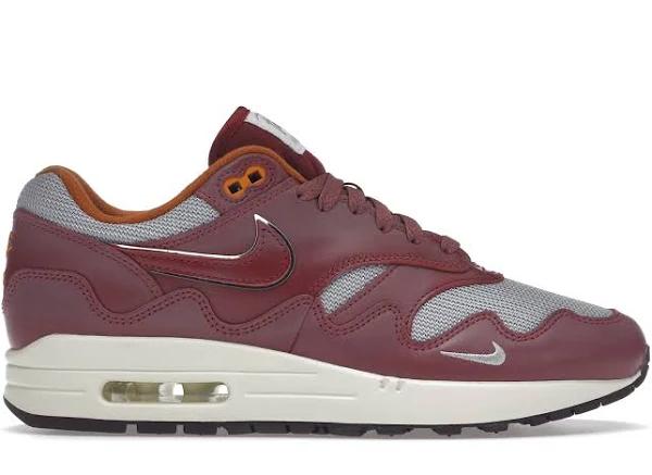 Nike Air Max 1 Patta Waves Rush Maroon (without Bracelet)