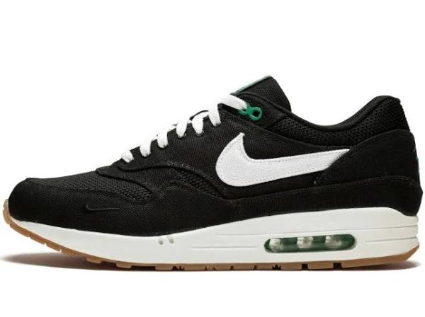 Nike Air Max 1 Premium Patta - Lucky Green Shoes - Size 8.5 - Black/white-lucky Green